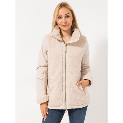 DAWID by Dawid Tomaszewski Jacke, Stehkragen Materialmix figurumspielend