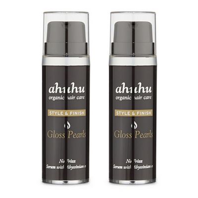 Thumbnail - ahuhu organic hair care Gloss Pearls No-Frizz Serum 2 x 15ml