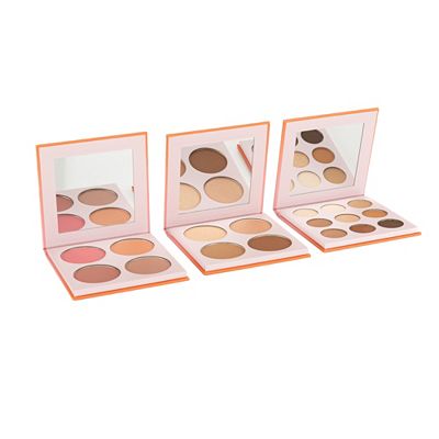 DOLL 10 BEAUTY Passport To Paradise Lidschattenpalette Trio Set 2x12g & 1x9g