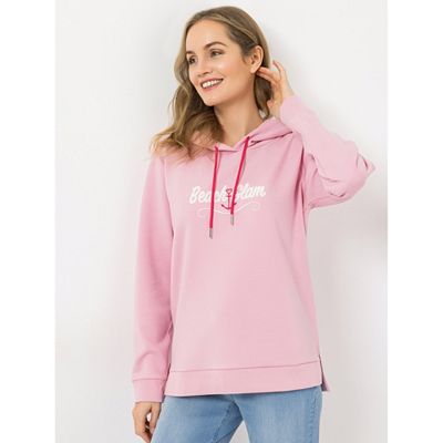 STRANDFEIN Sweatshirt mit Kapuze OEKO-TEX® Rippbundabschluss
