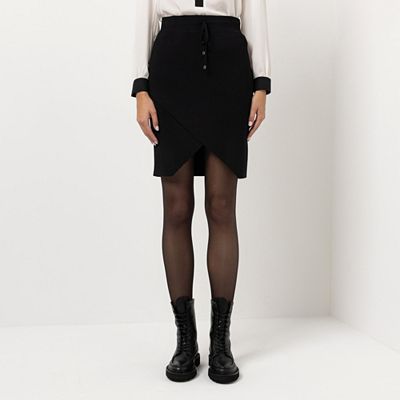 STEFFEN SCHRAUT Rock schmale Form Rundumdehnbund knieumspielend