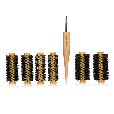 MARGOT SCHMITT® Deluxe Traumrollen Spezial Set für kurzes Haar 6 Rollen mit Stab