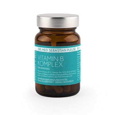 Thumbnail - Dr. med. Sebastian Pleuse Vitamin B-Komplex 30 Kapseln für 30 Tage