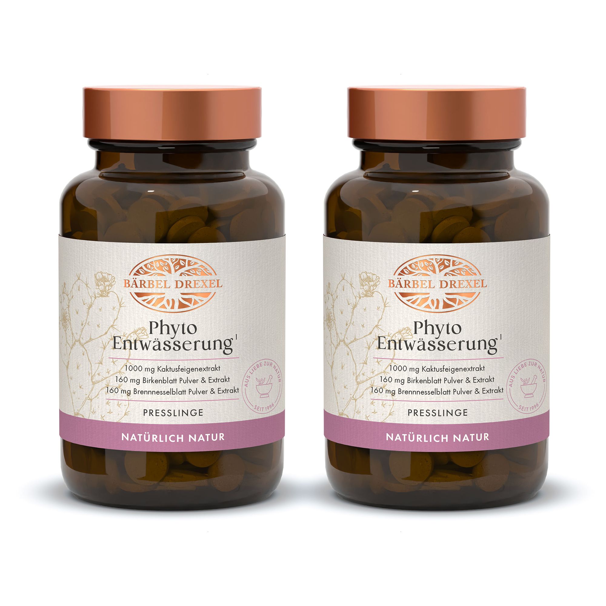 BÄRBEL DREXEL Phyto Entwässerung Presslinge 2x120 Stück für 60 Tage