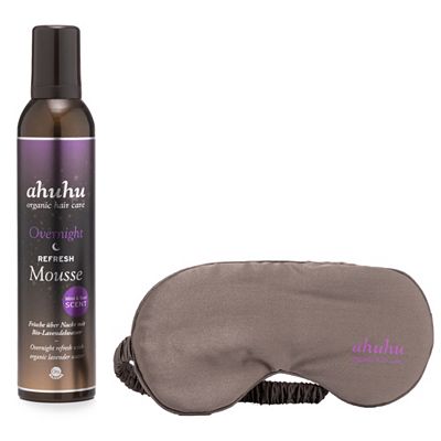 ahuhu organic hair care Overnight Refresh Mousse 300ml & Schlafmaske