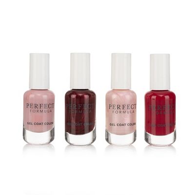 PERFECT FORMULA Nagellack-Set Gel Coat Color 4x8ml