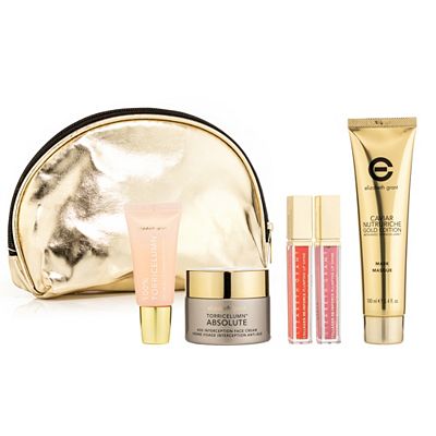 ELIZABETH GRANT Beauty Bag mit vielen spannenden Produkten und Tasche, 6tlg.