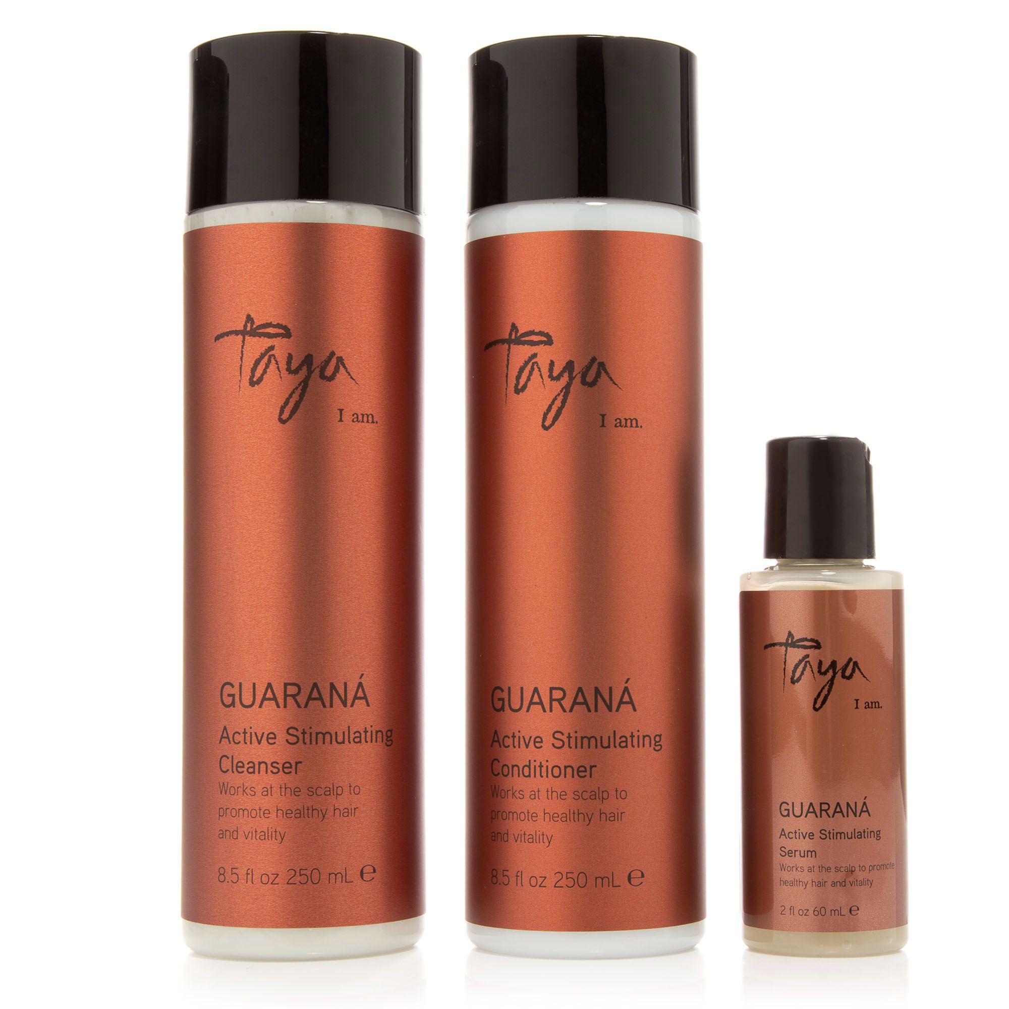 Taya Haircare Guarana Shampoo 250ml Conditioner 250ml Tonic