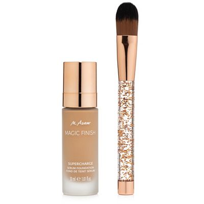 Thumbnail - M.ASAM® Magic Finish Supercharge Serum Foundation 30ml mit Pinsel