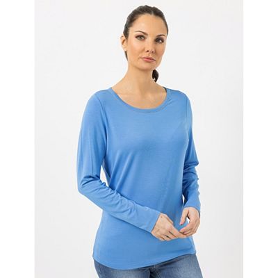 STEFFEN SCHRAUT Shirt Porto Cervo Rundhalsausschnitt mit Ketten-Detail figurumspielend