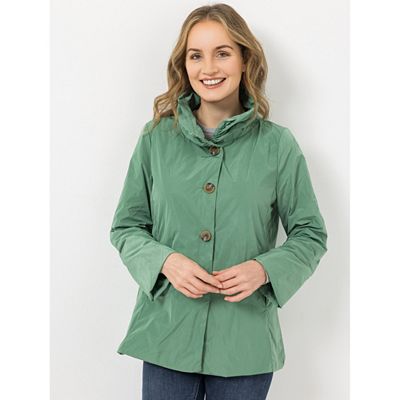 DINE 'N' DANCE Jacke, gefüttert Stehkragen mit Raffung leger weit