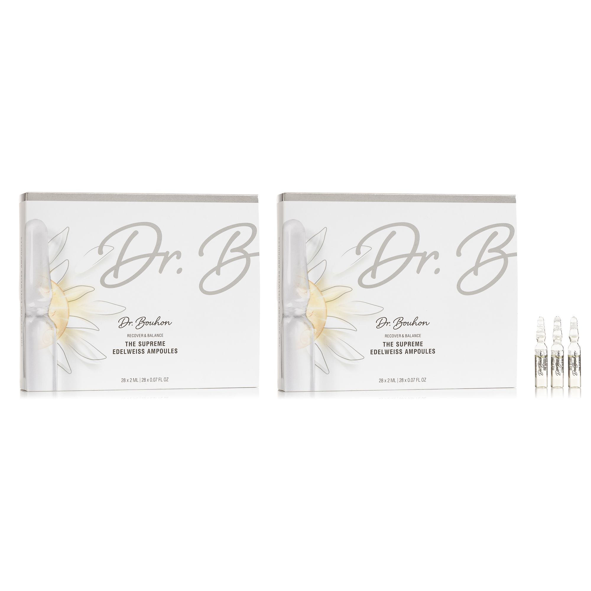 DR. BOUHON Recover & Balance The Supreme Edelweiss Ampoules 56x 2ml