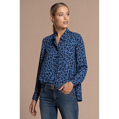 STEFFEN SCHRAUT Jeans knöchellang Gürtel Ziersteine schmales Bein