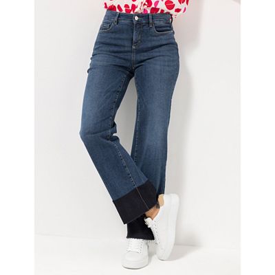 STEFFEN SCHRAUT Jeans weiter Beinverlauf OEKO-TEX® lange Form