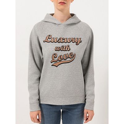 Thumbnail - STEFFEN SCHRAUT Sweatshirt mit Kapuze Glitzerdruck leger weit