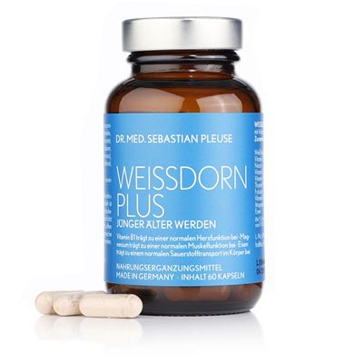 Thumbnail - Dr. med. Sebastian Pleuse Weißdorn Plus mit Mineralstoffen und Vitaminen, 60 Stück