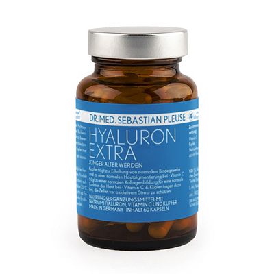 Thumbnail - Dr. med. Sebastian Pleuse Hyaluron Extra mit Kupfer, 60 Kapseln für 30 Tage