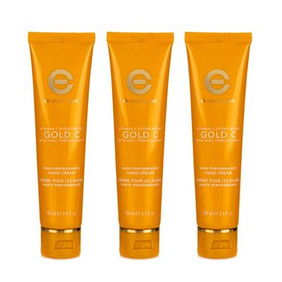 ELIZABETH GRANT Vitamin C mit Gold Handcreme Trio 3x100ml