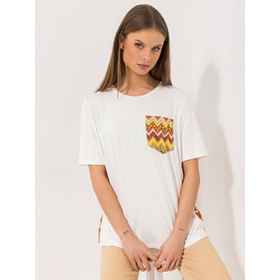 STEFFEN SCHRAUT Blusenshirt, 1/2-Arm Rücken bedruckt OEKO-TEX® leger weit