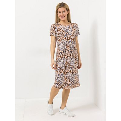 KIM & CO. Kleid, 1/2-Arm Brazil Knit Jersey 2 Eingrifftaschen knieumspielende Länge