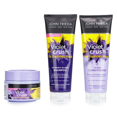 Thumbnail - JOHN FRIEDA Violet Crush Anti-Gelbstich Set Shampoo & Conditioner & Maske je 250ml