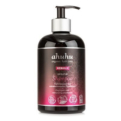 ahuhu organic hair care Rebuild Keratin Shampoo 500ml