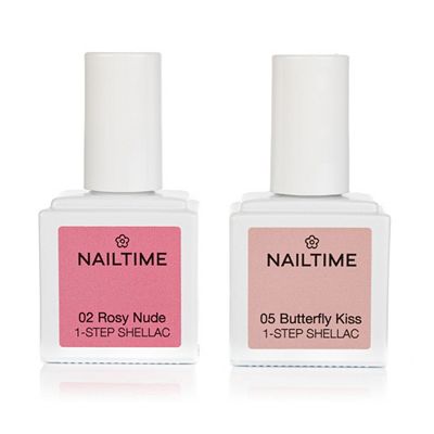 NAILTIME 1-Step UV Nagellack Rosy Nude Butterfly Kiss je 8ml