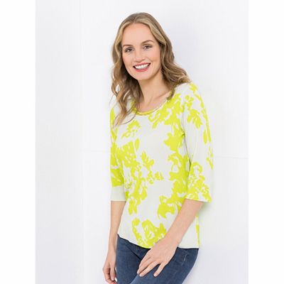 Thumbnail - DAWID by Dawid Tomaszewski Shirt, 3/4-Arm Strass am Ausschnitt figurumspielend