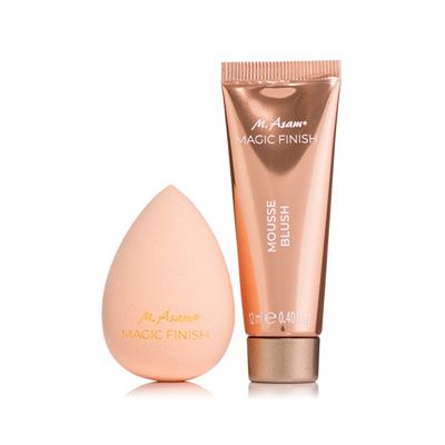 M.ASAM® Magic Finish Mousse Blush everybody's darling 12ml, Sponge