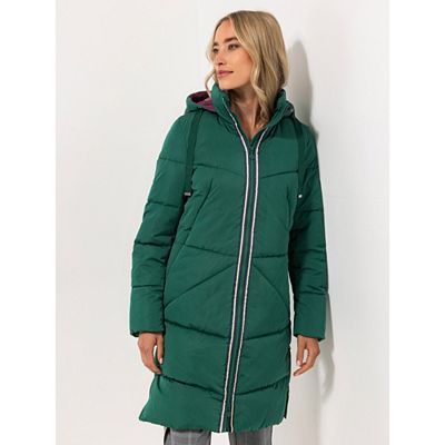 STRANDFEIN Steppmantel abnehmbare Kapuze GRS zertifiziert 2-Wege-Reißverschluss