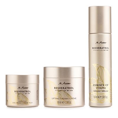 Thumbnail - M.ASAM® Resveratrol Premium NT 50 Lifting Cream, Essence of Youth je 100ml,Eye Cream 30ml