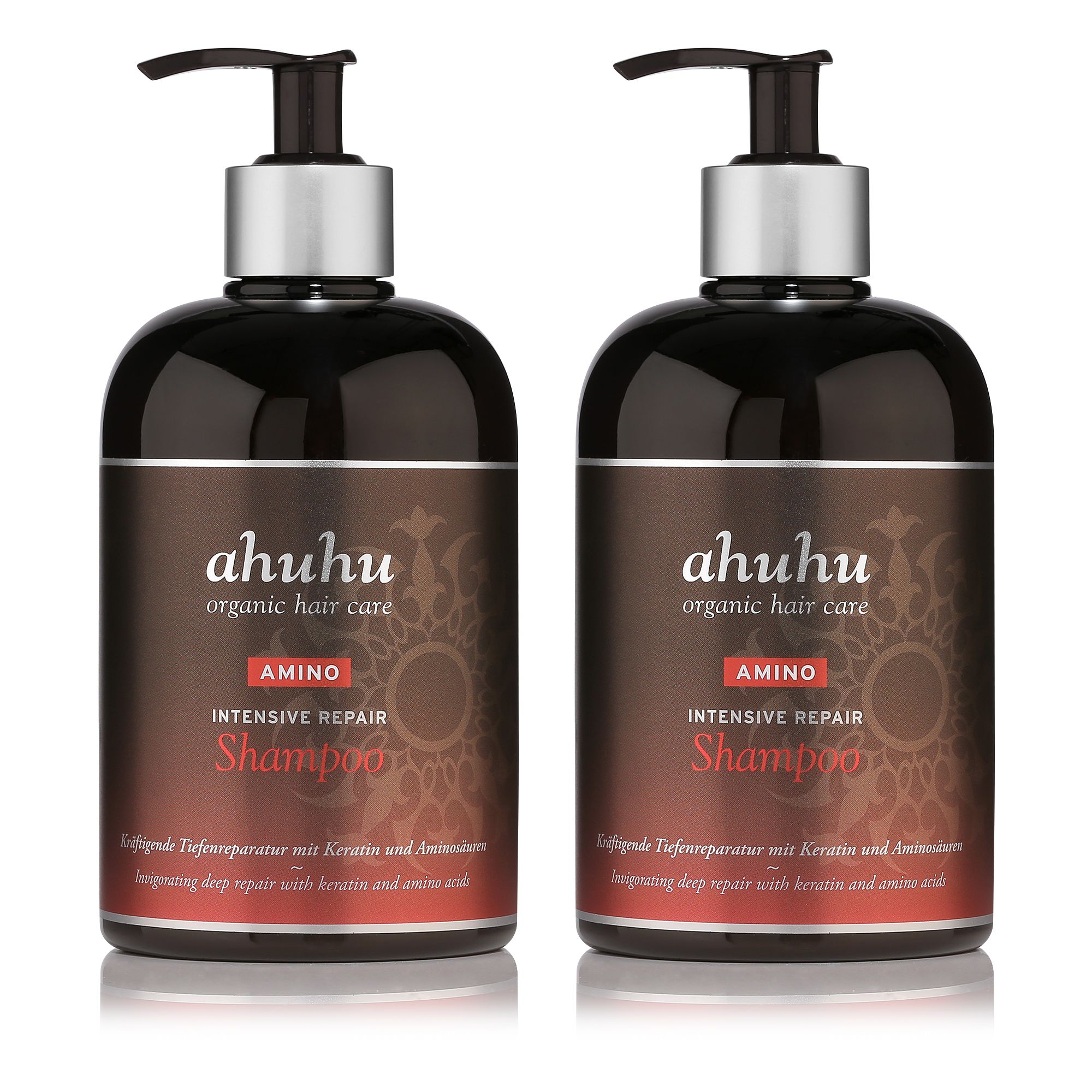ahuhu organic hair care Amino Intensive Repair ShampooDuo je 500ml