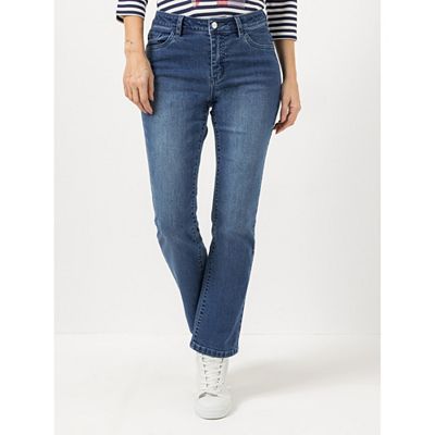 STEFFEN SCHRAUT Jeans 5-Pocket-Style Strass-Detail leicht ausgestellt