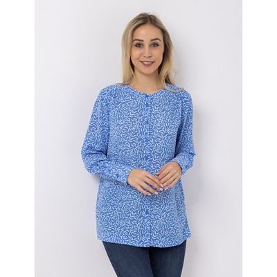 Thumbnail - EVA LUTZ Bluse Lina Langarm Knopfleiste leger weit