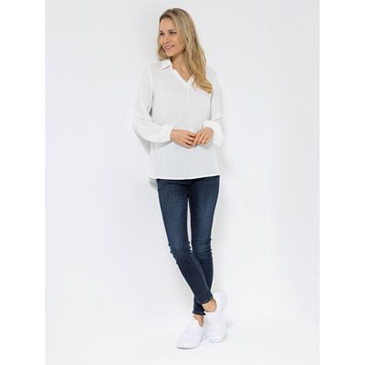 Thumbnail - STUDIO UNIQUE® Bluse aus ECOVERO™ Viskose leger weit