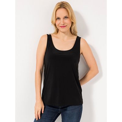 KIM & CO. Top, elastisch Deluxe Brazil Knit Rundhalsausschnitt figurbetont