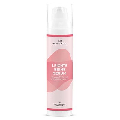 ALMIVITAL Leichte Beine Serum mit LegActif™, 5% rotem Weinlaub & Hyaluron 200ml