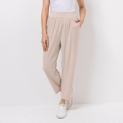 KIM & CO. Hose, knöchellang Deluxe Brazil Knit Eingrifftaschen konischer Beinvelauf