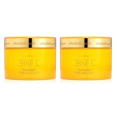 ELIZABETH GRANT Vitamin C mit Gold Body Cream Duo 2x 400ml