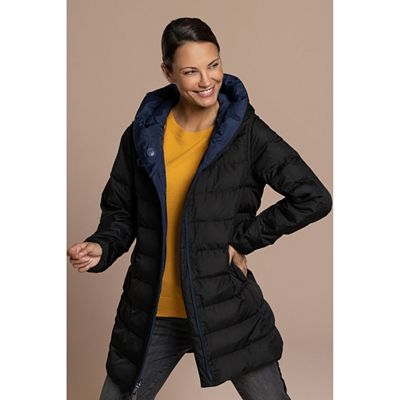 STEFFEN SCHRAUT Wendejacke lange Form 2-farbig figurumspielend