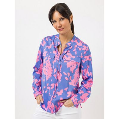 STEFFEN SCHRAUT Bluse Nizza Bindeband Brusttaschen figurumspielend