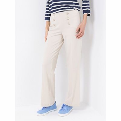 Thumbnail - STRANDFEIN Hose lange Form OEKO-TEX®Standard 100 gerades Bein