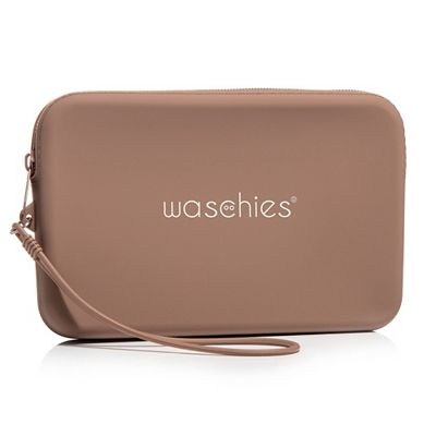 Thumbnail - WASCHIES® Travel Bag für Waschies & Kosmetik in taupe ca. 18x12x2,8cm