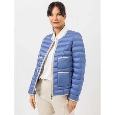 STEFFEN SCHRAUT Steppjacke Kontrast-Details aufgesetzte Taschen figurbetont