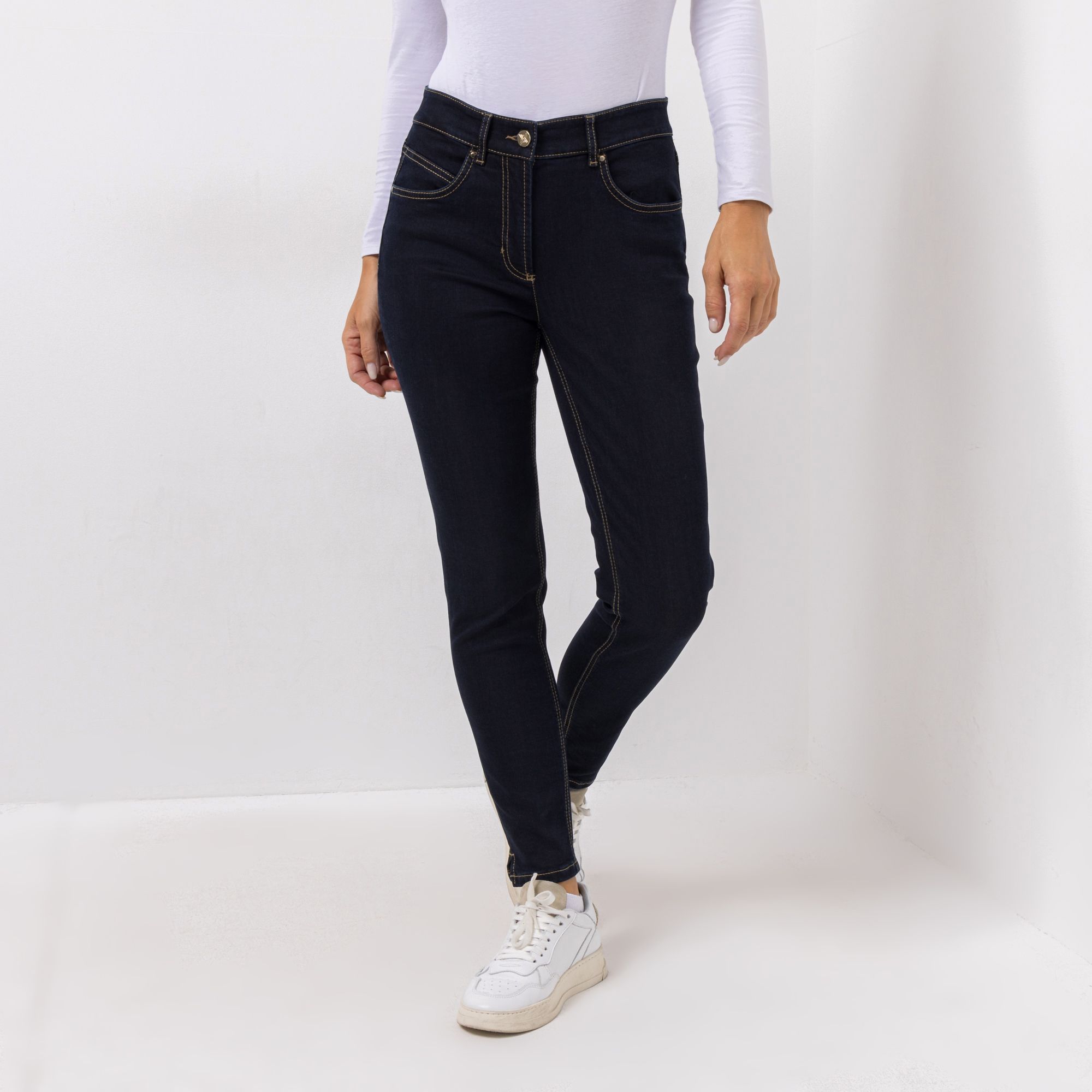 DAWID by Dawid Tomaszewski Jeanshose knöchellang schmales Bein