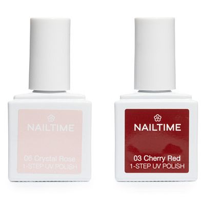 NAILTIME 1-Step UV Nagellack Crystal Rose Cherry Red je 8ml