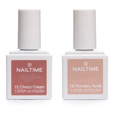 NAILTIME 1-Step UV Nagellack Choco Cream Powdery Nude je 8ml