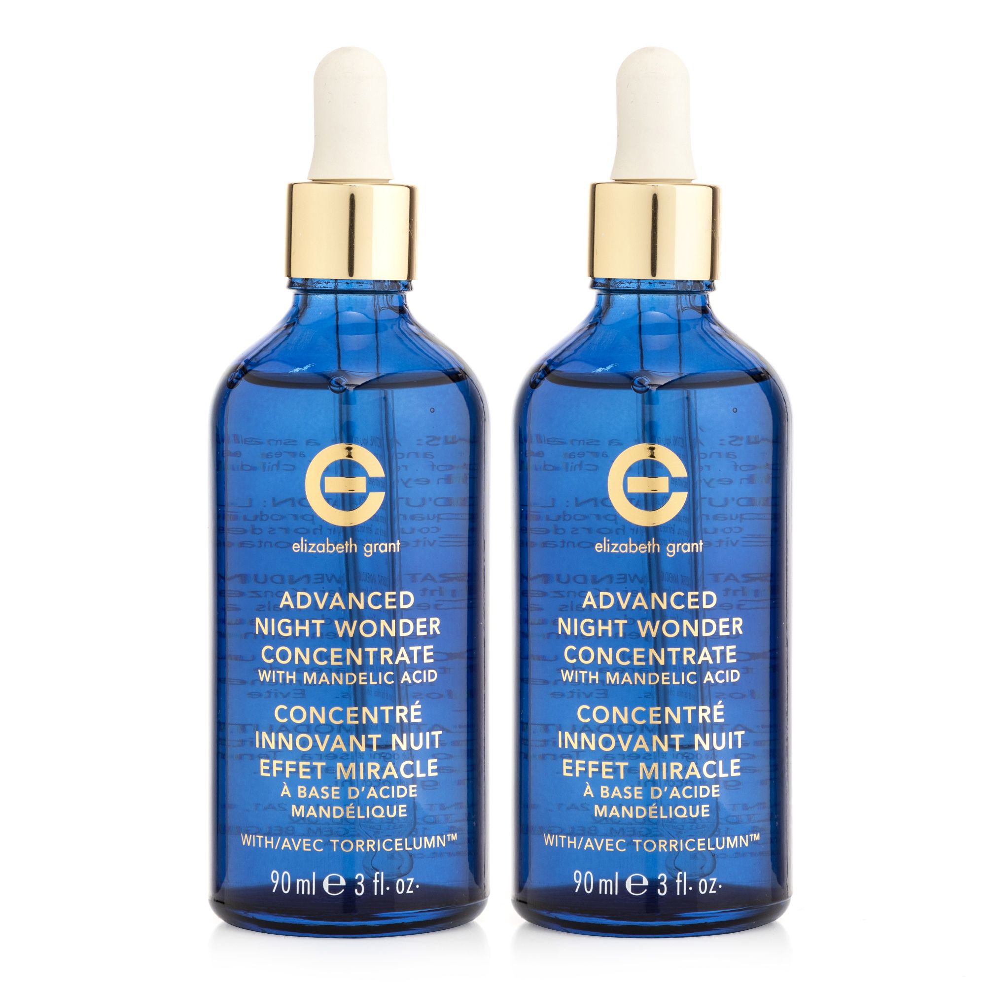 ELIZABETH GRANT Wonder Effect Night Wonder Serum mit Mandelsäure Duo 2x 90ml