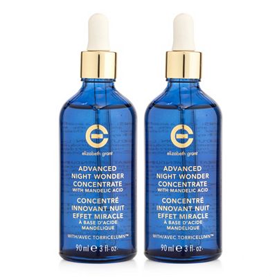 ELIZABETH GRANT Wonder Effect Night Wonder Serum mit Mandelsäure Duo 2x 90ml