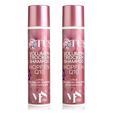 MARGOT SCHMITT® Lotus Volumen Trockenshampoo 2x300ml